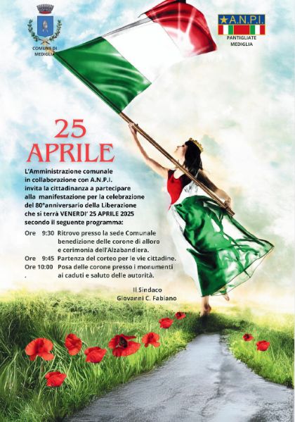 Celebrazione dell' 80° Anniversario della Liberazione - 25 Aprile 2025