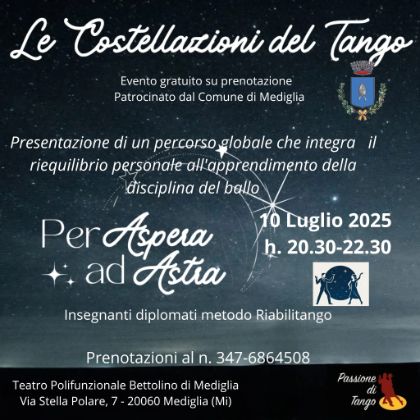 LE COSTELLAZIONI DEL TANGO 💃