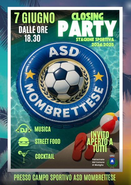 Closing Party – Stagione Sportiva 2024/25 🥳