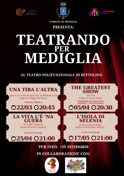 🎭✨ Continua la rassegna teatrale 