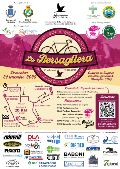 🚴♀️ La Bersagliera – Pedalata Goliardica Vintage ✨ 🚴♀️ La Bersagliera – Pedalata Goliardica Vintage ✨