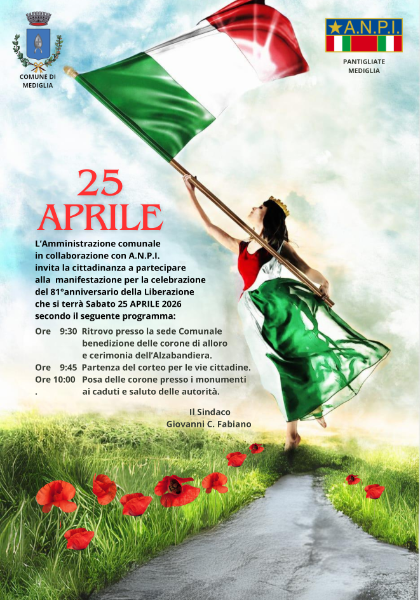 Celebrazione del 25 Aprile 