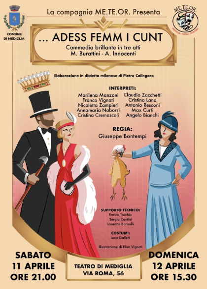 🎭Spettacolo Teatrale “… Adess femm i cunt”