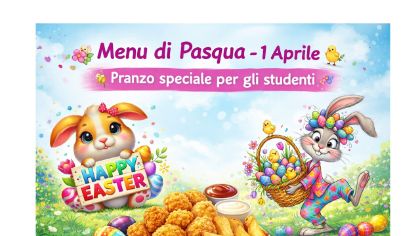 🐣 Menu di Pasqua – Pranzo speciale per gli studenti 🐰