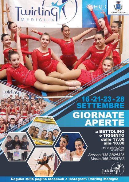 🤸 Giornate aperte di Twirling