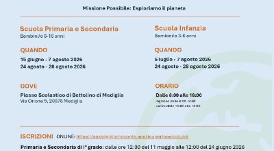 Volantino 2026 Centro Estivo Bettolino